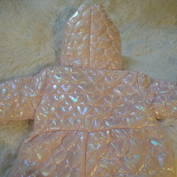 S. Rothschild Baby Girls Faux Fur Trim pram pink - Picture 12 of 13